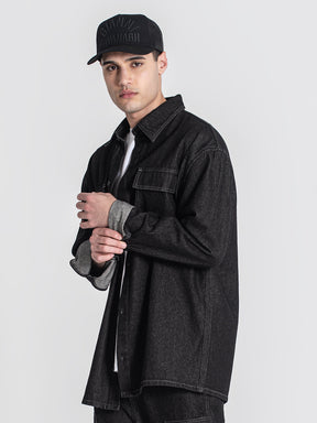 shirts / Black Utility Shirt