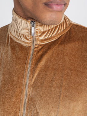 zip jackets / Beige Urban Luxe Jacket