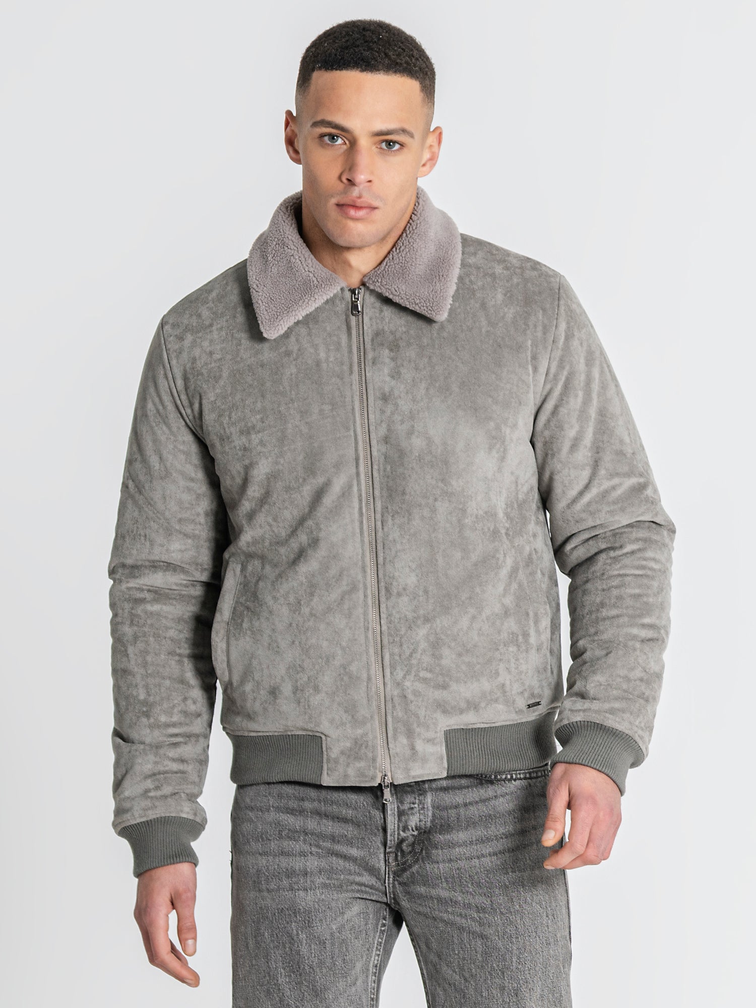 jackets / Grey Timeless Aviator Jacket