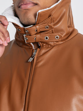 jackets / Camel Cocoon Sherpa Jacket