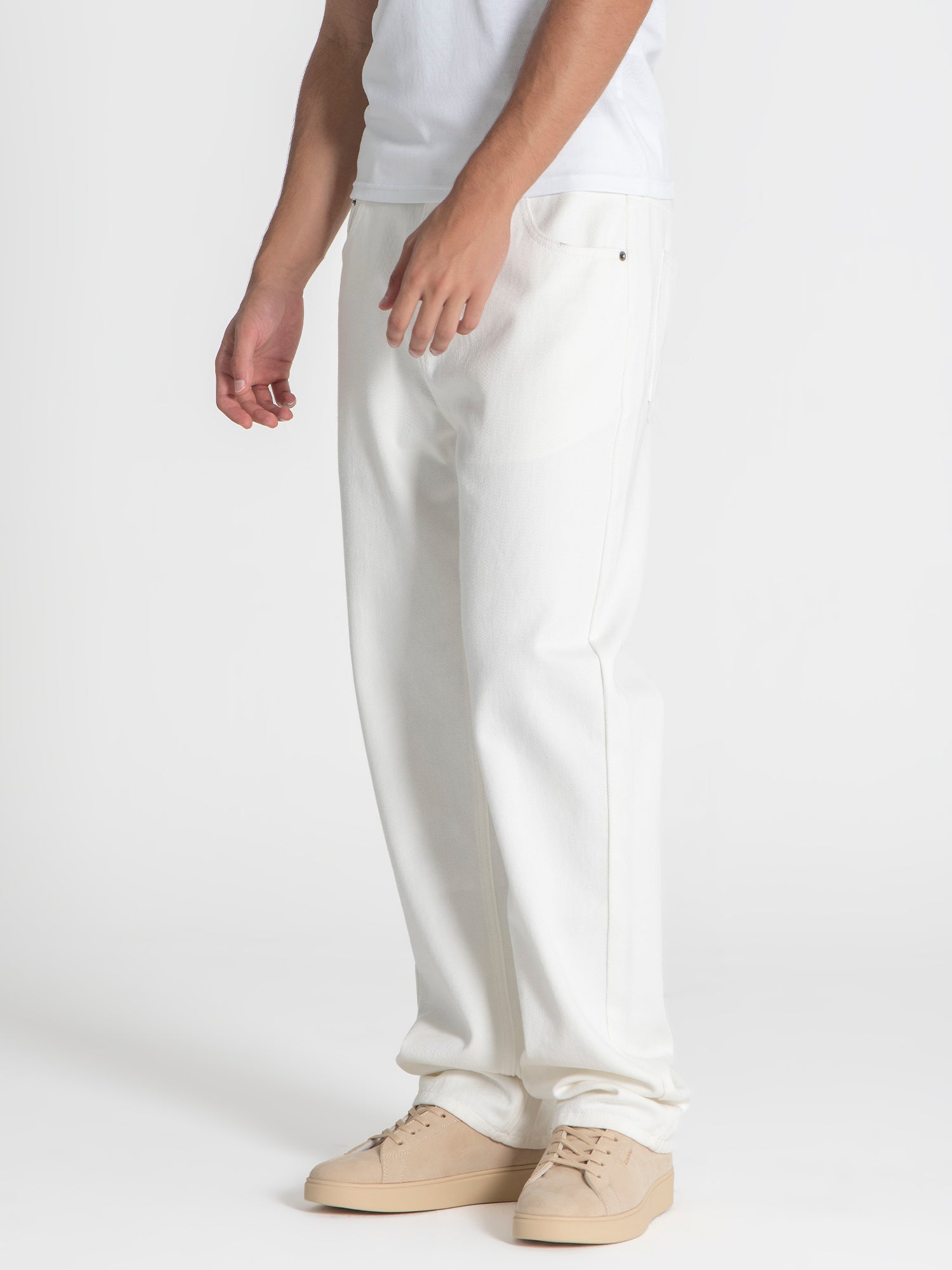 jeans / White Wash Jeans