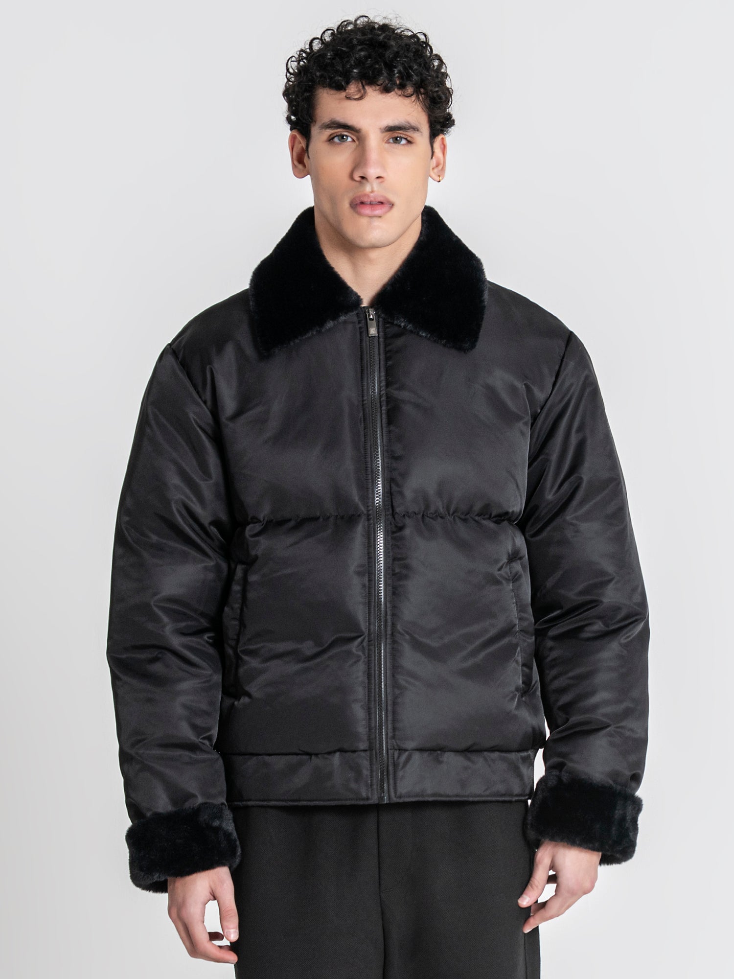 puffers / Black GG Puffer Jacket