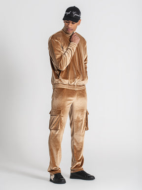 zip jackets / Beige Urban Luxe Jacket