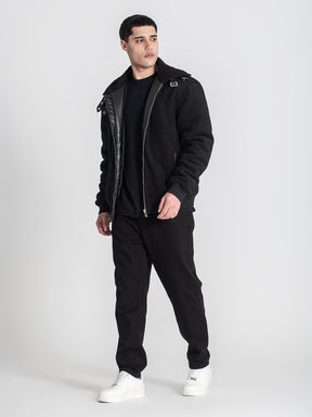 jackets / Black Cocoon Sherpa Jacket