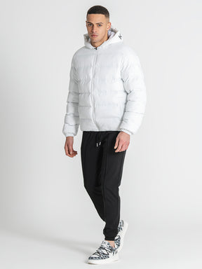 puffers / White KAVANAGH Hoodie Jacket