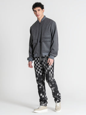 bombers / Grey Soft Core Bomber Jacket