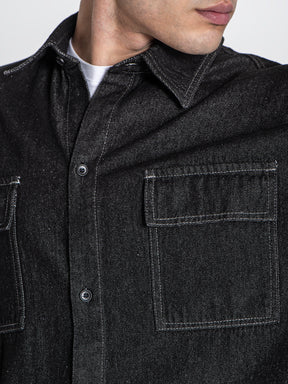 shirts / Black Utility Shirt
