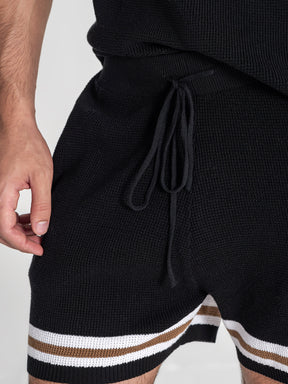 twinset / Black Retro Vibes Knit Twinset