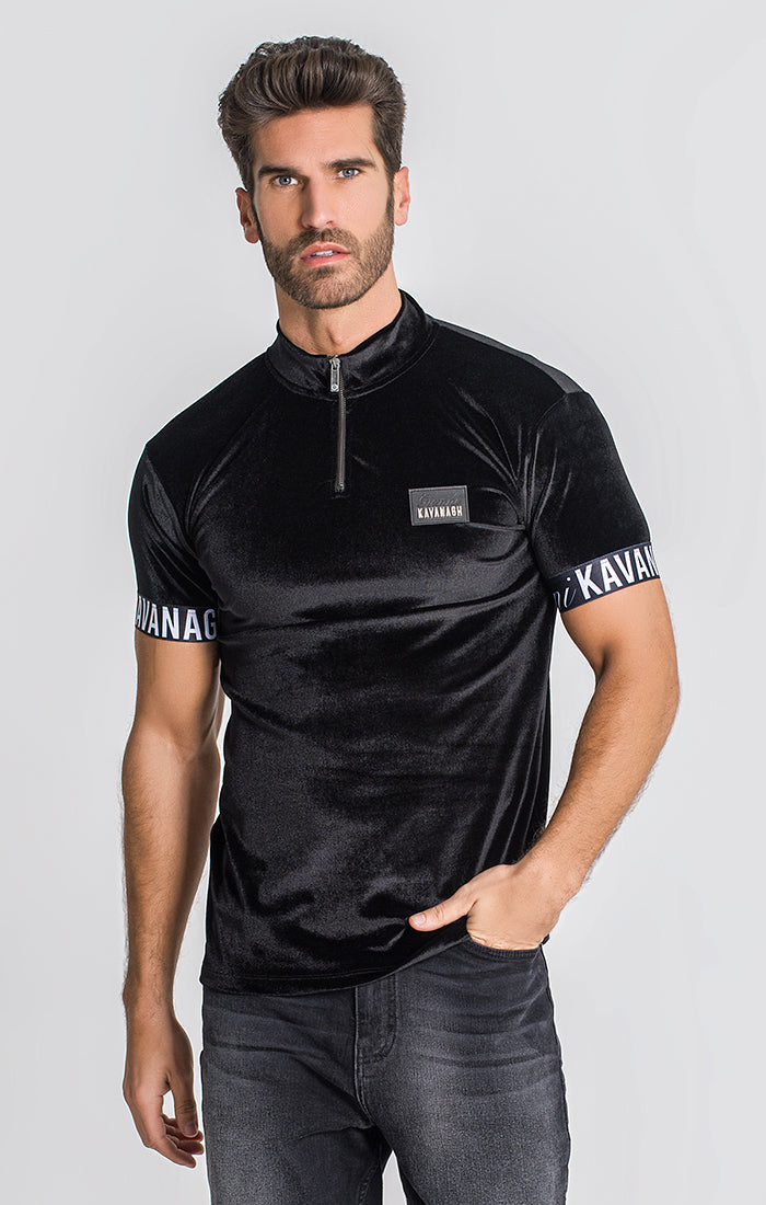 Black Montecarlo Elastic Polo