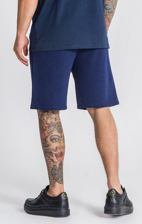 Blue Chromatica Elastic Shorts