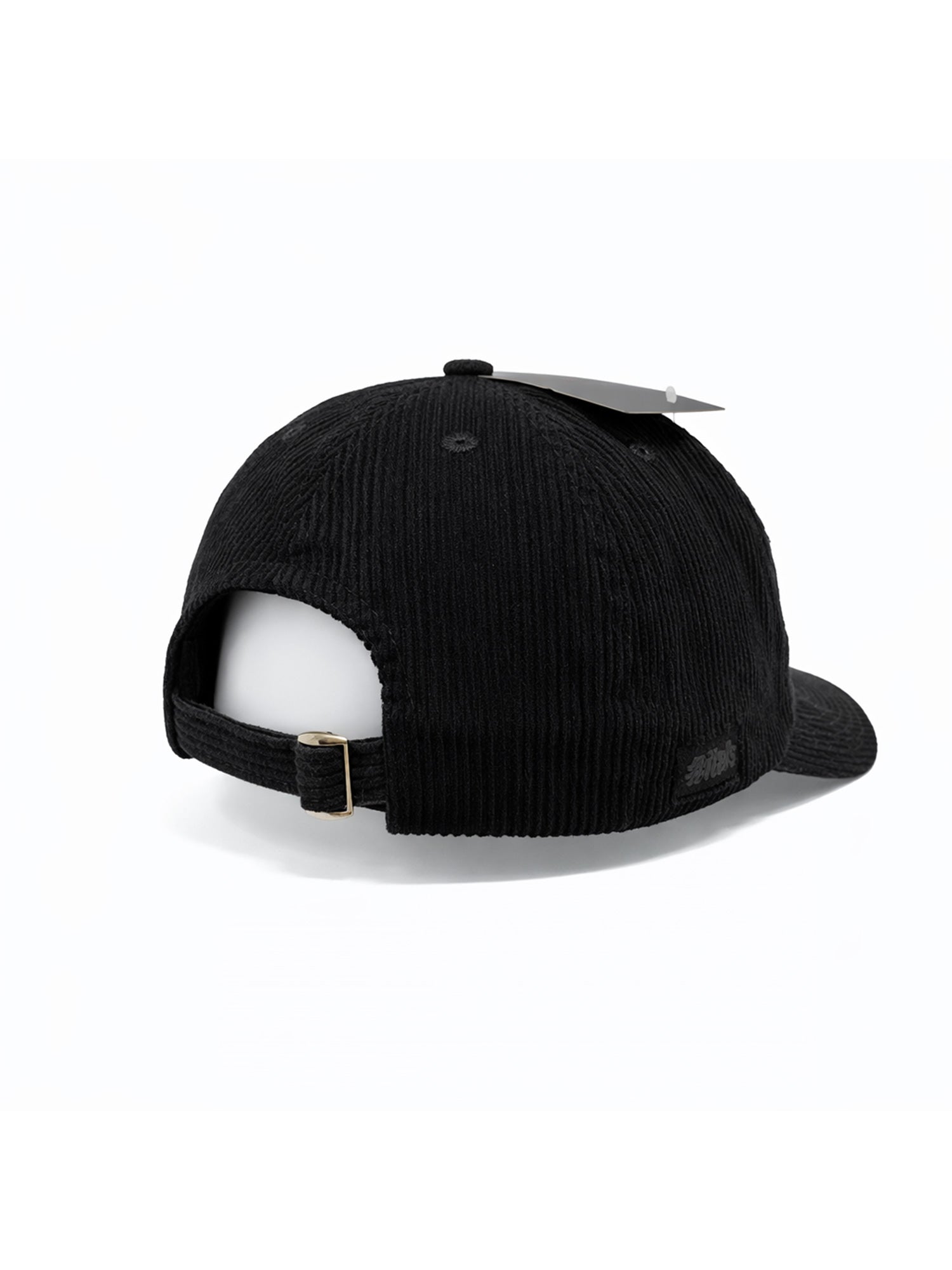 Boné Dad Hat Efeito Camurça Brasão Preto