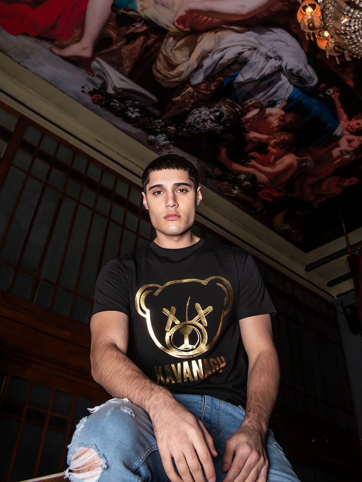Black X-Teddy Tee