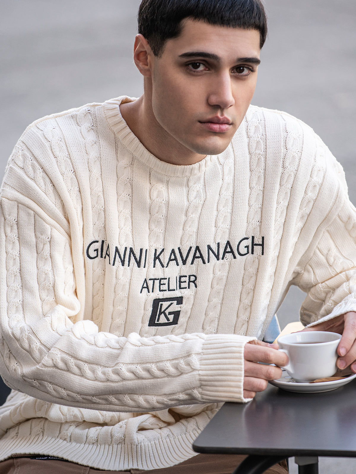 White Atelier Knit Sweat