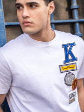 White Collage Tee