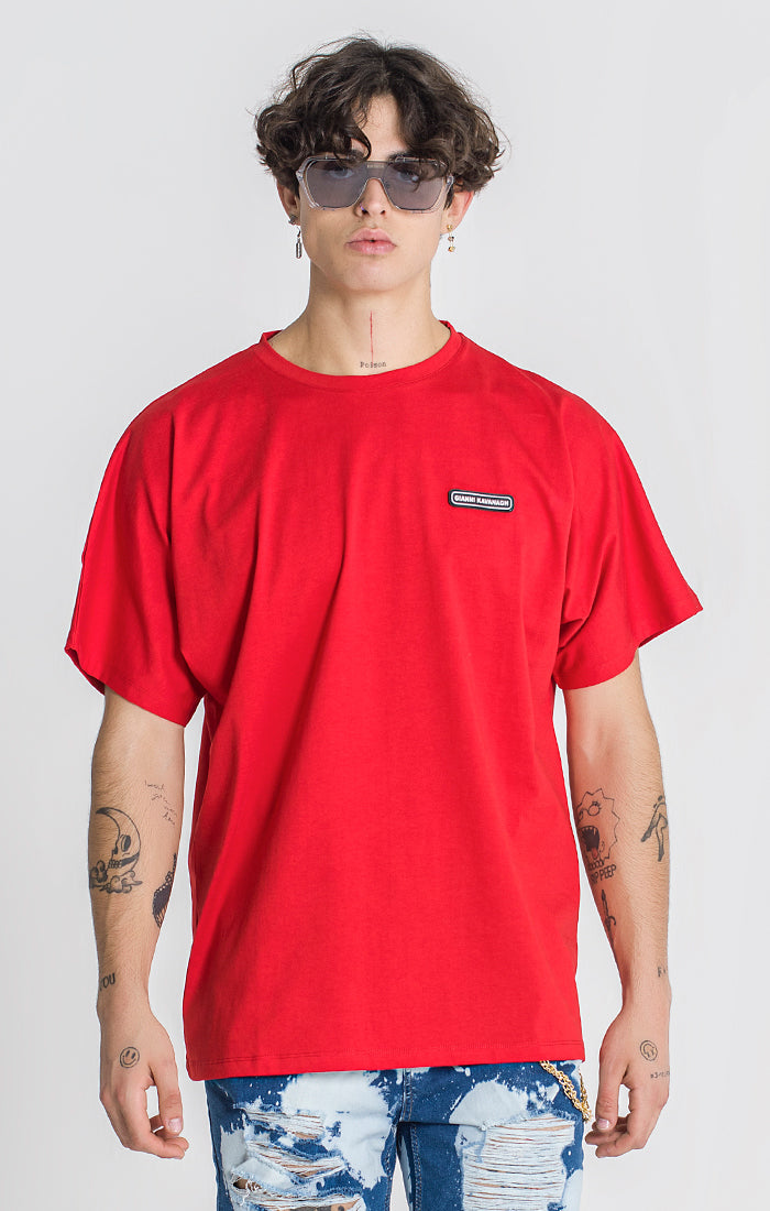 Red Hype Oversized Tee