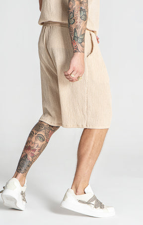 Beige Resort Shorts