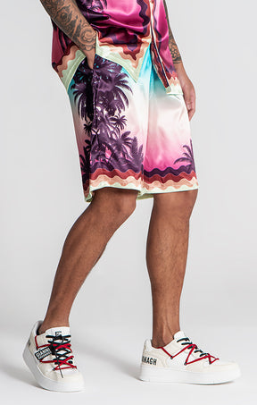 Multicolor Tropicana Shorts