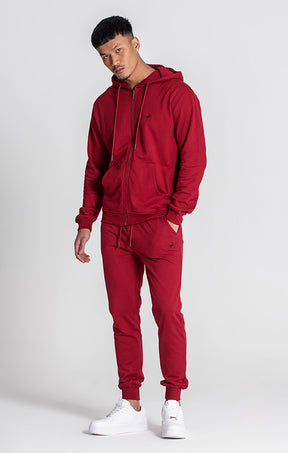 Burgundy Essential Scorpio Hoodie Jacket