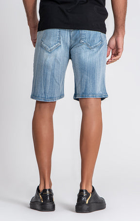 Medium Blue GK25 Denim Shorts