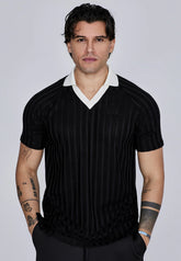 Black Polo T-Shirt