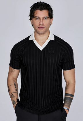 Black Polo T-Shirt