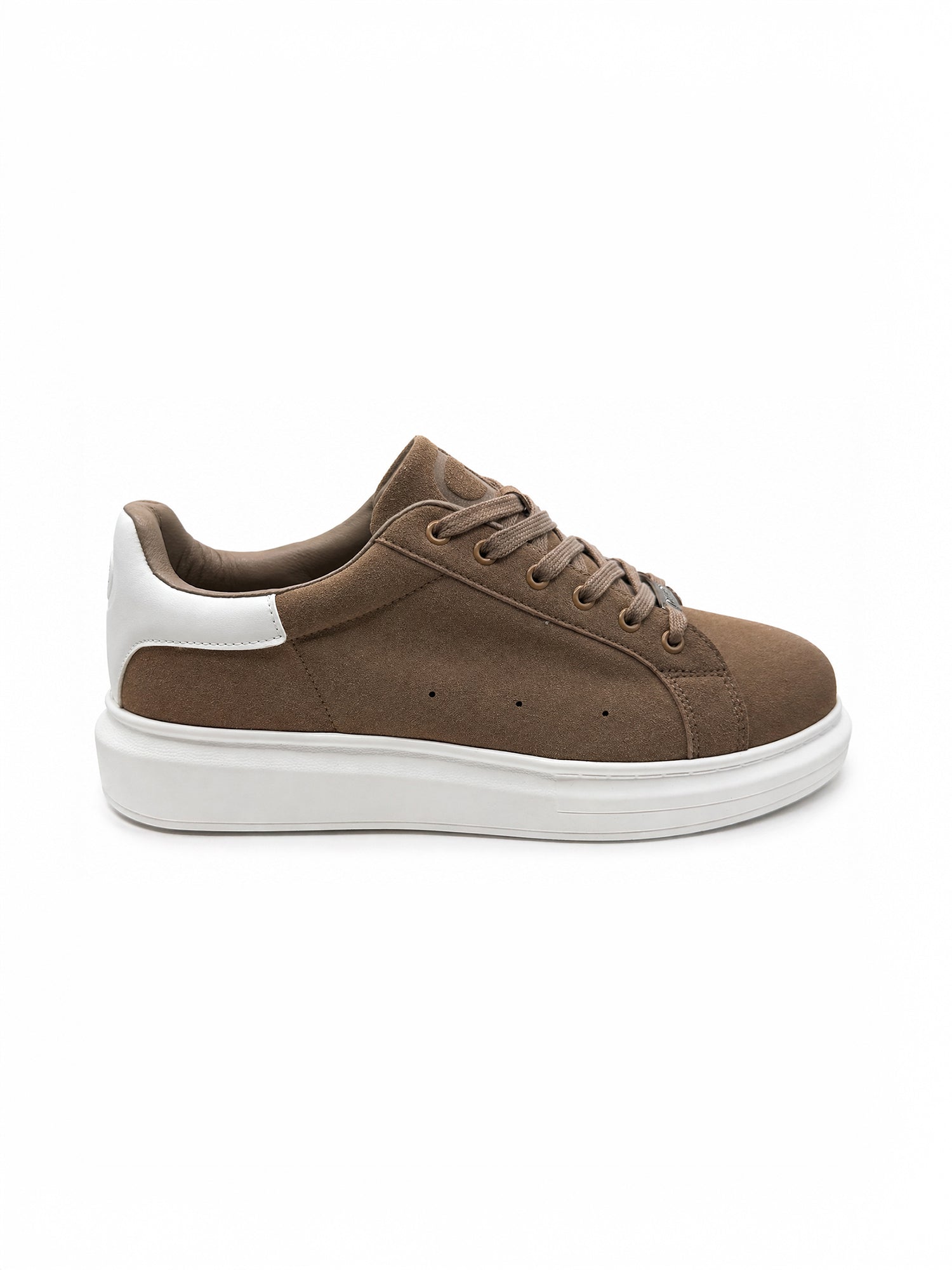 Beige GG Suede Sneakers