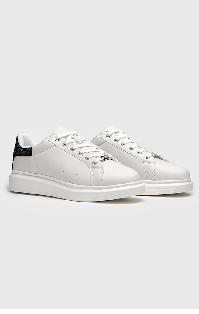 White Glimpse Up Sneakers