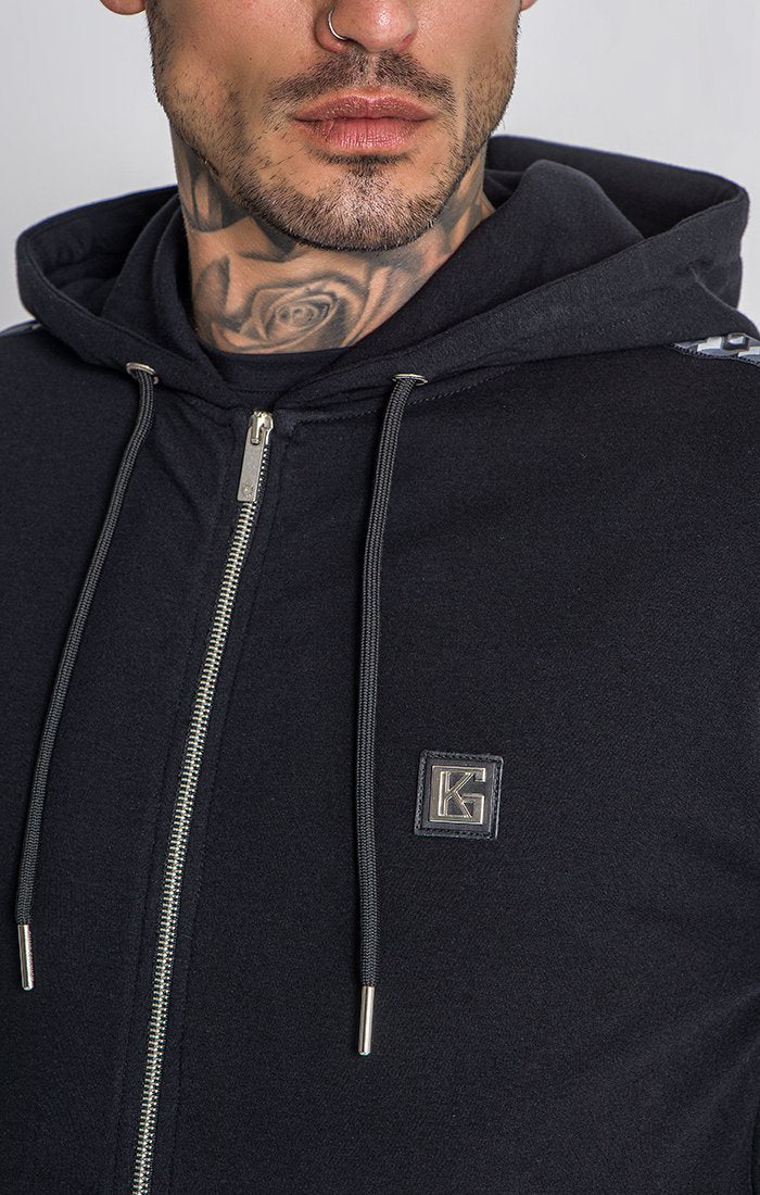 Black Destiny Hoodie Jacket, Zip Jackets