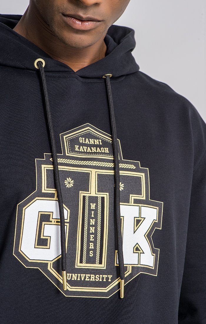 Black GK University Oversized Hoodie