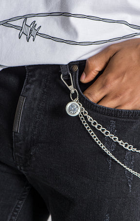 Black Liberation Straight-Leg Jeans