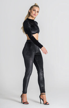 Black Novel Longsleeve Tee