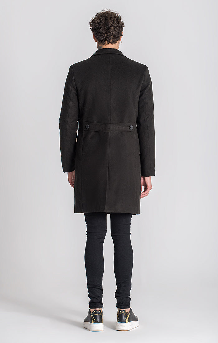 Black Stockholm Overcoat