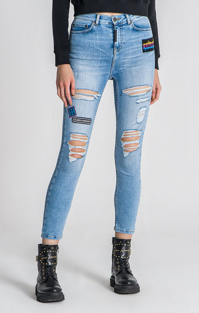 Light Blue Alive Jeans Jeans Gianni Kavanagh UB Online Store