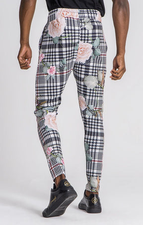 Multicolor Botanic Affair Tartan Pants