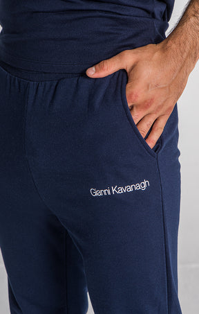 Navy Blue Essential Micro Joggers