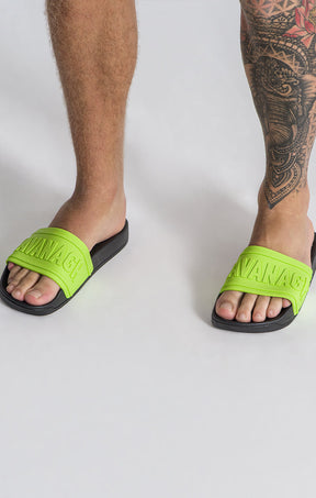 Chanclas Kavanagh Verde Néon
