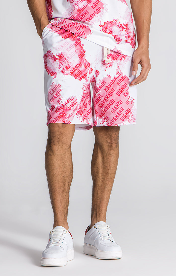 Pink Lotus Shorts