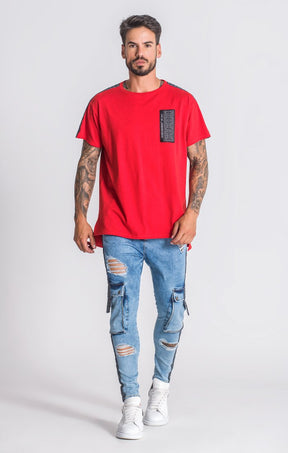Red Off Limits Tee