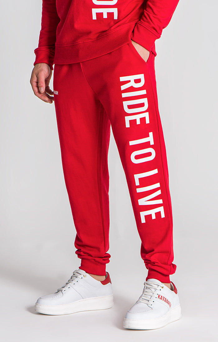 Red Ride Joggers