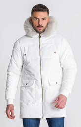 White Courchevel Coat