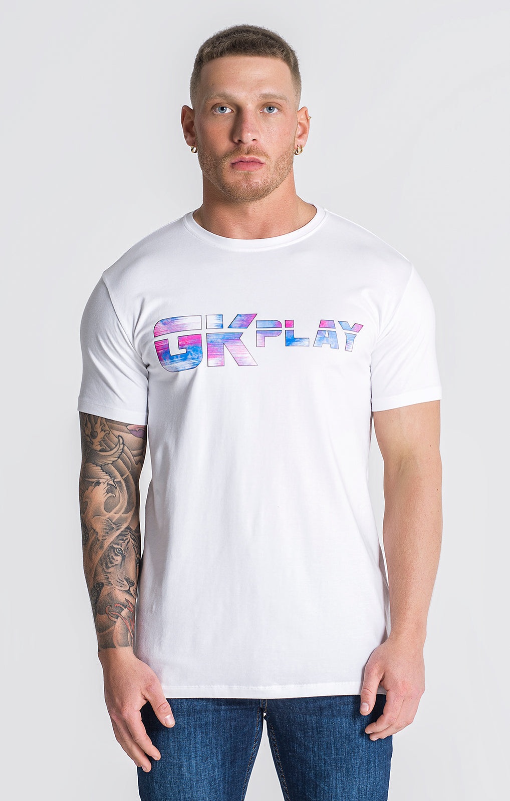 White GK Play Tee