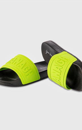 Chanclas Kavanagh Verde Néon